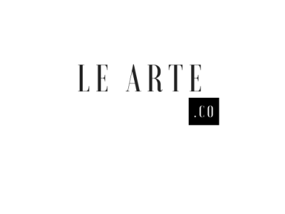 Le Arte branding logo typography ui vector