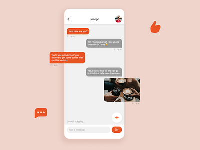 Daily UI 013 - Direct Messaging 013 app dailyui dailyui013 design ui user experience