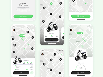 Online Scooter and E-Bike Rental App