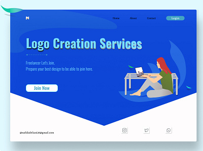 Web Design blue freelancer join people people logo services web web design website website design