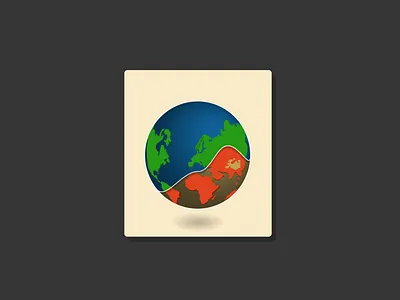 Global Warming 2d ai aplikasi design earth day earth vector global warming graphic design illustration save the world vector web