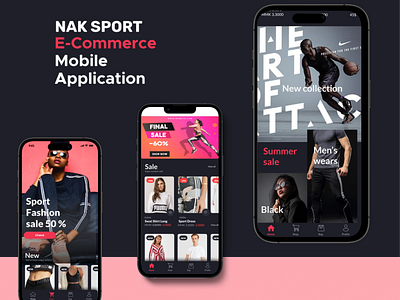 E-commerce Mobile App Ui Sport Theme