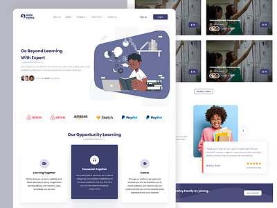 Course Learning | Landing Page