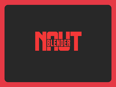 Blender Naut - Logo Design brand design graphic design logo typography