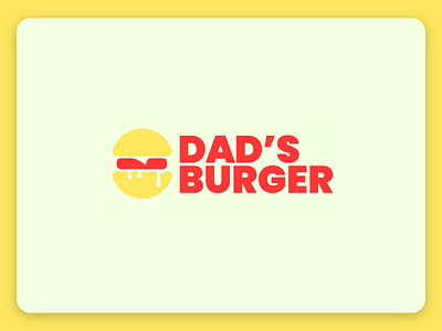 Dad's Burger - Logo Design brand design branding graphic design logo