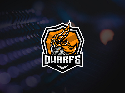 DWARFS WARRIOR design esports game illustration logo logo design mascot team vector