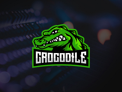 CROCODILE design esports game illustration logo logo design mascot team vector