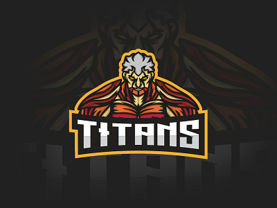 Logo Esports Titans branding design esport esports game graphic design illustration logo logo design mascot team vector