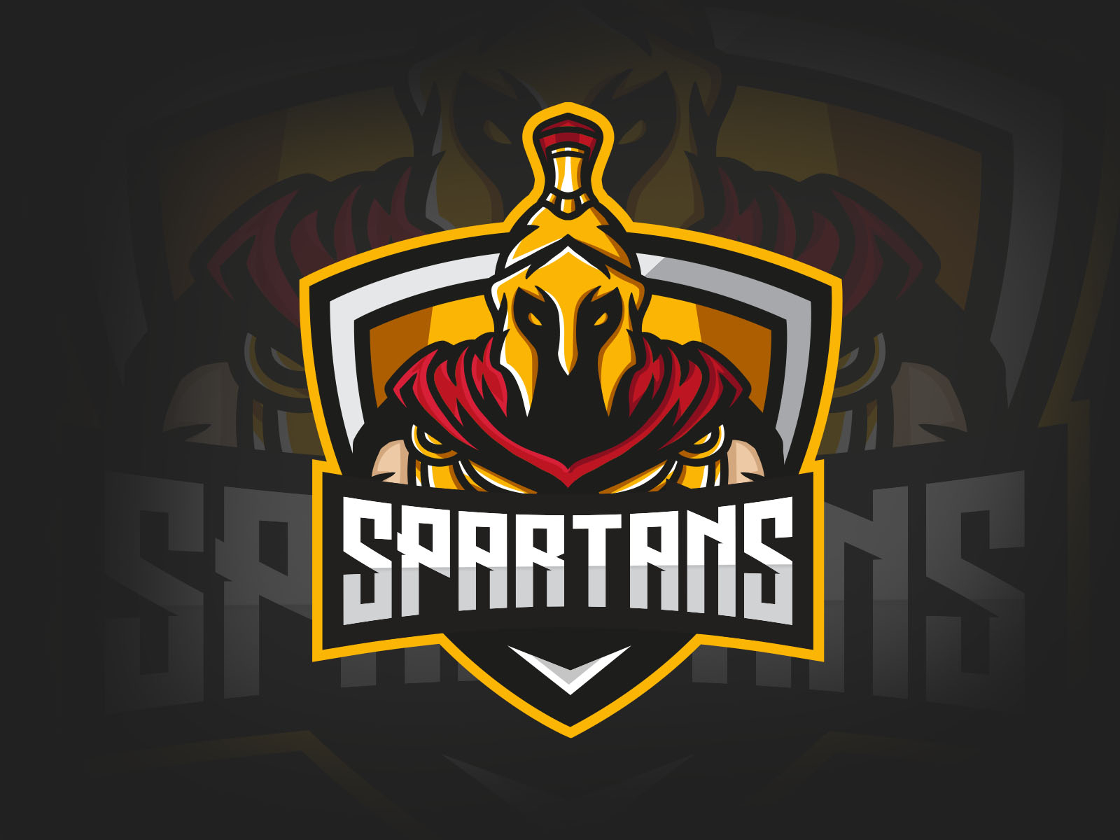 Logo Esports Spartan by Andre Rizky F.A on Dribbble