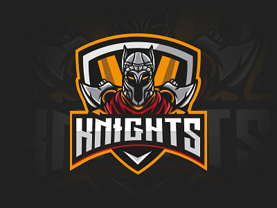 Logo Esports Knight design esports game graphic design illustration knight logo logo design mascot team vector