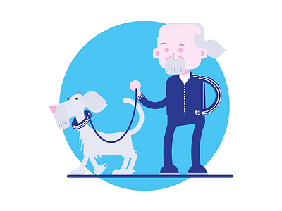 Harry And The Dog adobe characterdesign fun graphicdesign illustration illustrator simple vector