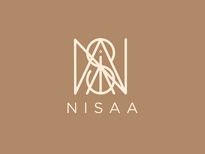 NISAA - Logo Monogram brand branding bussiness design graphic design identity illustration logo logo name logo type monogram motion graphics name logo