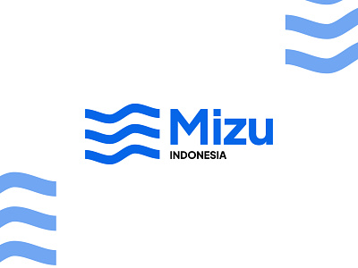 MIZU - Logo branding bussiness design graphic design identity logo logo type mockup monogram vector