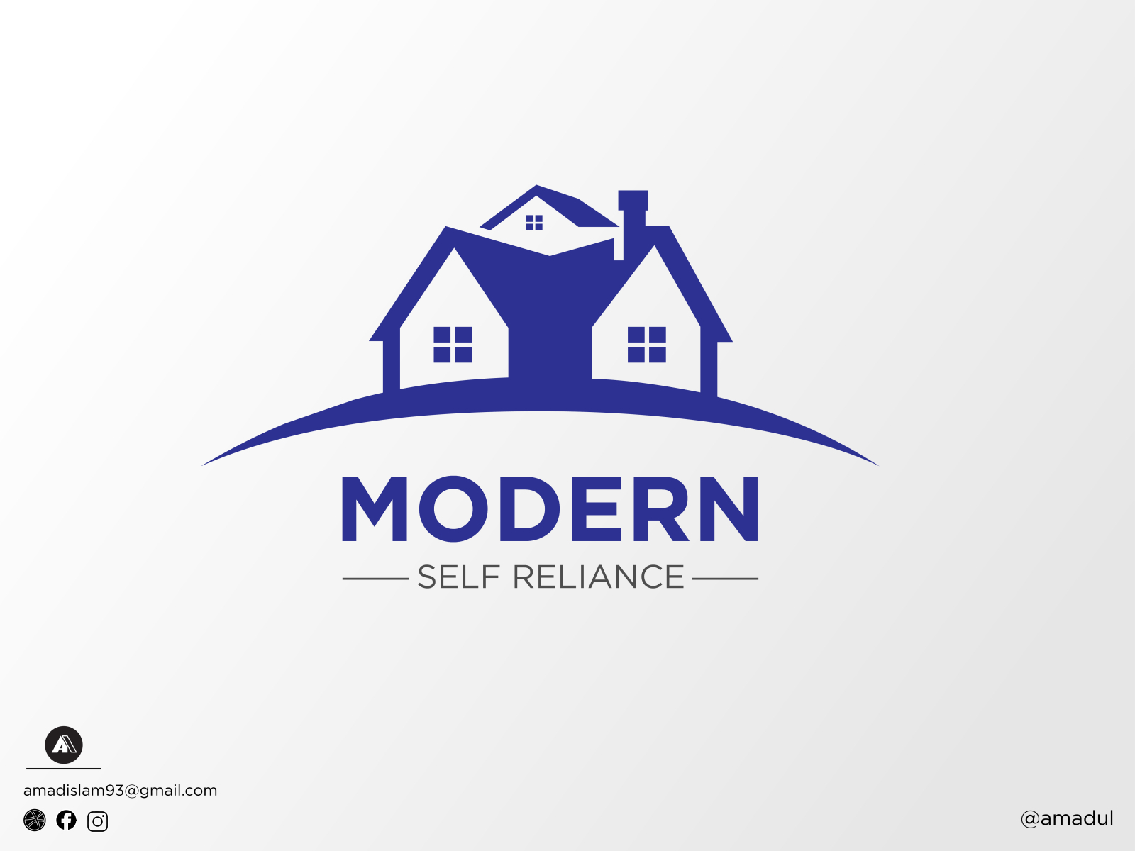 Modern Logo Home Logo By Amadul Logo Designer On Dribbble