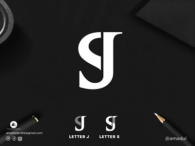 JS Monogram logo | JS Logo