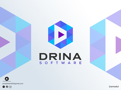 D logo | Software logo | Logo Design