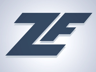 Personal Logo Idea lettermark logo zf