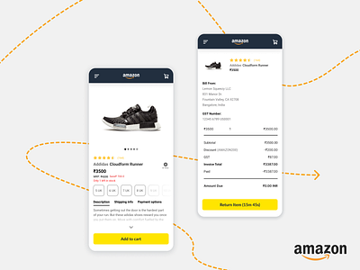 Amazon Redesign | Ecommerce Returns Case Study