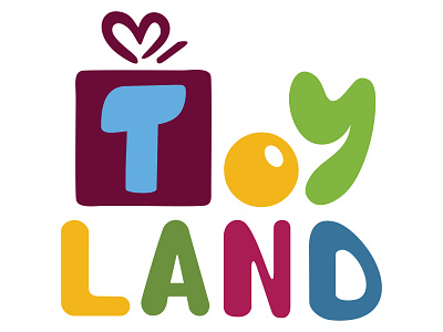 Toy Land design illustration logo vector