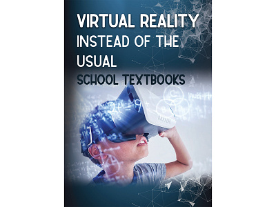 Virtual Reality design photoshop poster
