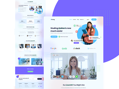 E-Learning Landing Page