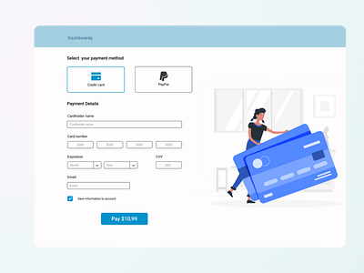 Credit Card Checkout Daily Ui #002