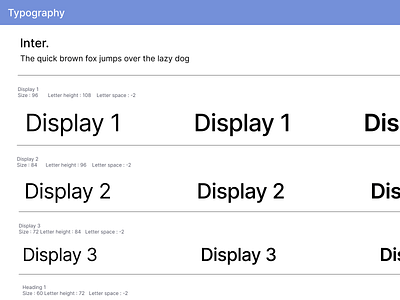 Typography Design System