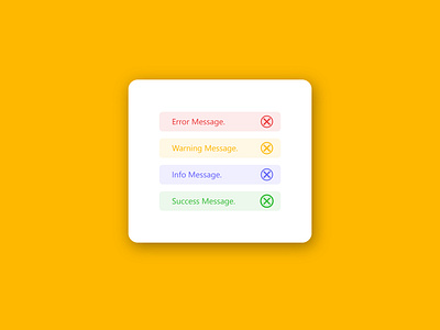 Daily UI 011 - Flash Message