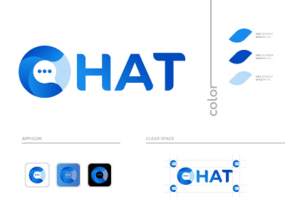 c chat logo app icon apps brand identity branding c chat logo c logo chat logo colorful design graphic design illustration logo logo design modern modern logo overlapping trendy uiuxdesign