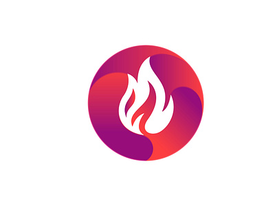 Fire logo concept