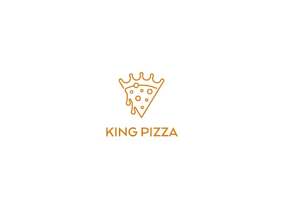 king pizza logo and brand identity by IkramH Sakib on Dribbble