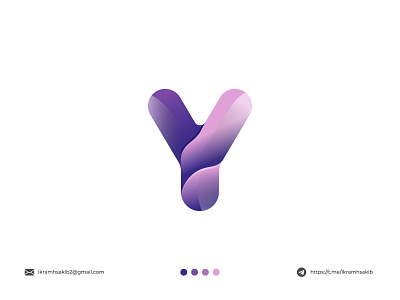 Y brand identity branding business company design icon illustration logo logo design mark modern modern logo simple symbol y ylogo