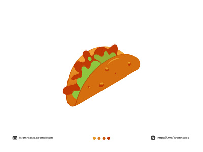 taco brand identity branding delivery design fastfood food fresh green healthyfood junkfood logo logo design modern modern logo natural restaurant streetfood taco