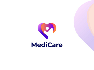 Medical Healthcare app icon symbol brand identity branding contemporary fashion brand corporate identity doctor gradient logo graphic design health healthcare health heart human logo design medical minimalist logo modern modern logo natural cosmetics print design stationery design wordmark