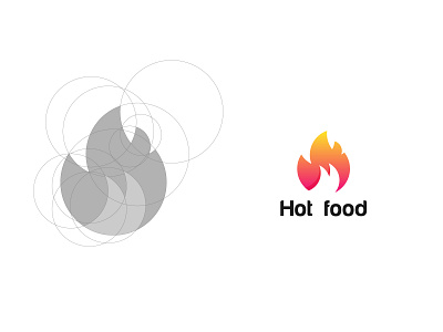 Hot food barbecue brand identity branding fire flame food graphic design hot logo design logo grid logodesign logodesigner logomark logos logotype minimalist logo modern logo print restaurant spicy