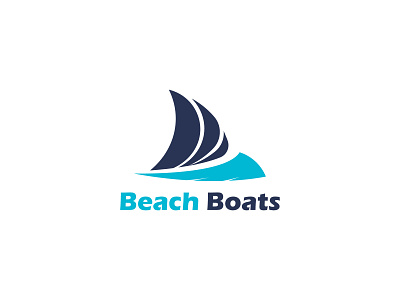 Beach Boats beach boats boat brand identity branding clever company logo graphic design logo design logo vector logomark logos logotype mark meaningful minimal minimalist logo modern logo monogram