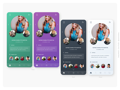 Daily UI #006 User Profile Design - Challenge #6