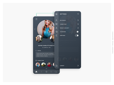 Daily UI #007 User Profile Design - Challenge #7