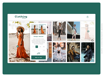 Daily UI #012 E-Commerce Shop
(Single Item) - Challenge #12