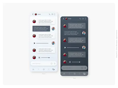 Daily UI #013 Direct Messaging Design - Challenge #13 app daily ui dailyui dailyui013 dailyuichallenge design social network ui