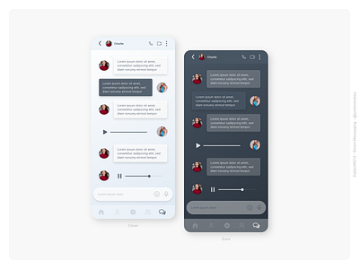 Daily UI #013 Direct Messaging Design - Challenge #13
