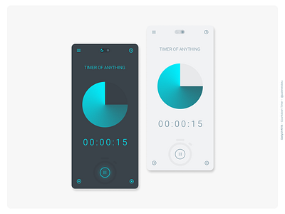 Daily UI #014 Countdown Timer Design - Challenge #14