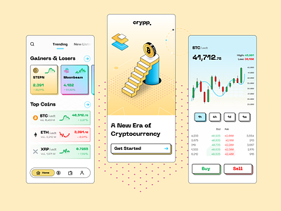 Crypto Mobile App | crypp.