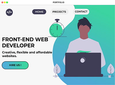 Front end web developer portfolio