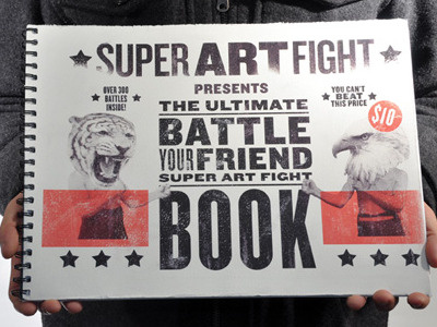 Super Art Fight art battle book game print saf