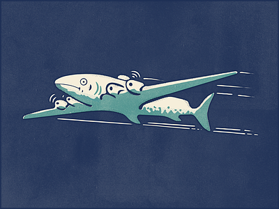 What's the deal with airline food? airline airplane bad jokes fish illustration plane retro supply co seinfeld sky