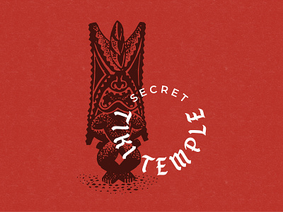 Secret Tiki Temple branding chinese tiki identity illustration menu restaurant secret tiki temple skull snake tiki