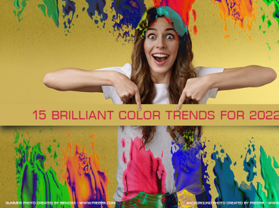 15 brilliant color trends for 2022