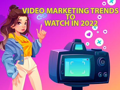 From TikTok to Video SEO, here are 9 dynamic video marketing tre 3d animation branding graphic design illustration logo motion graphics ui