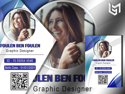 ID CARD badge branding design id card illustration photoshop